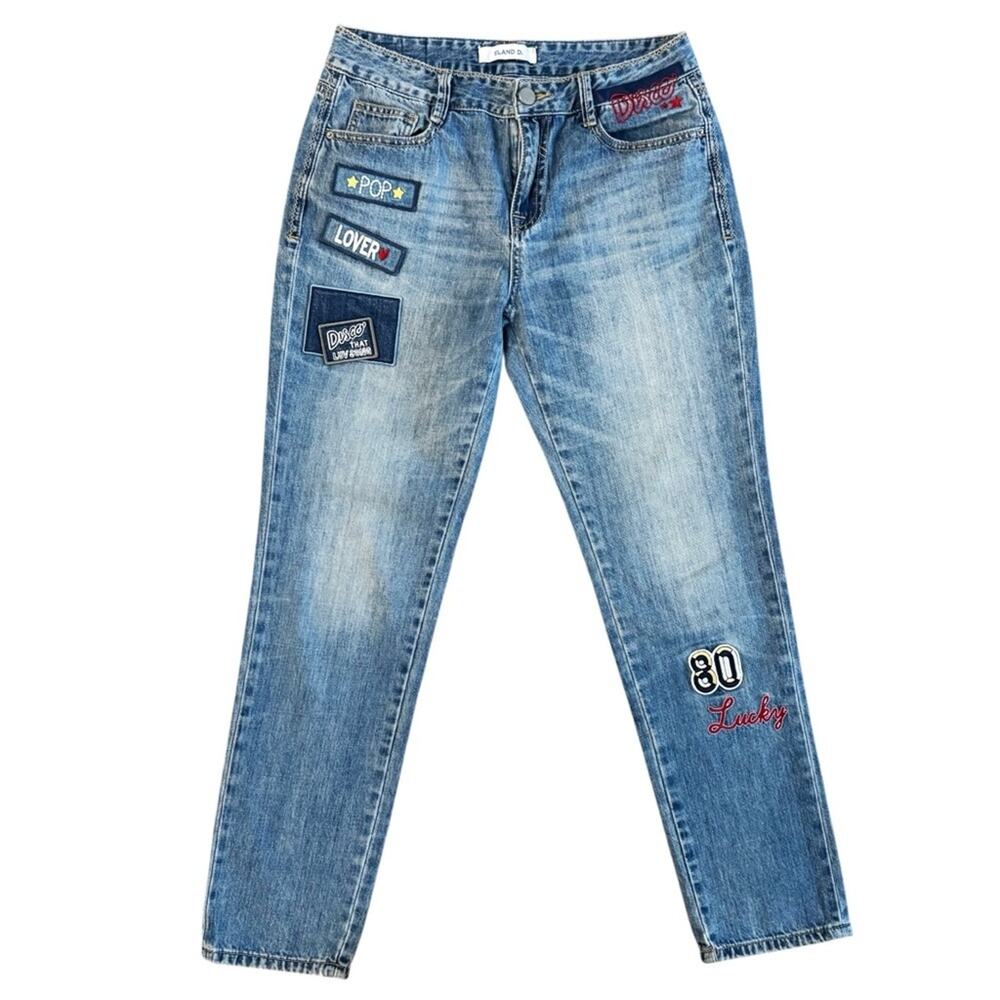 Eland D Jeans korean lover disco pop 80 women's sz 26‎ School Girl Streetwear